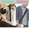 ZINZ 79 inch Shoulder Strap, Extra-thick Fixed Cushion Pad and Dual Clasps Universal Replacement Strap