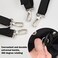 BIG TEETH Golf Bag Strap,Adjustable Padded Bag Strap Replacement,Golf Double Shoulder Bag Straps with 4Pcs Rotate Hooks