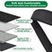 BIG TEETH Golf Bag Strap,Adjustable Padded Bag Strap Replacement,Golf Double Shoulder Bag Straps with 4Pcs Rotate Hooks