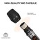SGPRO Wireless Microphone, Single Handheld Mic with Compact Rechargeable Receiver SG-13, Microphone and Wireless Receiver