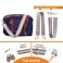 S-Jacorry Purse Strap Replacement Crossbody Wide Shoulder Strap Adjustable Canvas Straps Handbag Strap Replacement Belts