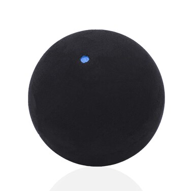 Vbestlife 37mm Single Dot Squash Balls, Rubber High Elastic Squash Racket Balls for Beginner Competition Training(Single Blue Dot)