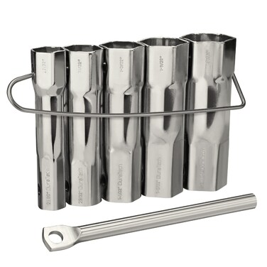 DURATECH 5-Piece Shower Valve Socket Wrench Set with Bar Handle, SAE