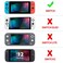 eXtremeRate PlayVital Glossy Case for Nintendo Switch Hard Case Separable Protective Joycons Protective Dockable Cover Shell for Switch Controller Joycon Console (Blue to Violet)