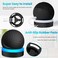 ZUOLACO Dot 4th Generation Table Holder, Desktop Stand Base Mount Bracket with Light Guide for Dot 4th Gen, Space-Saving Dot Accessories with Built-in Cable Management, Black