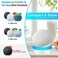 ZUOLACO Dot 4th Generation Table Holder, Desktop Stand Base Mount Bracket with Light Guide for Dot 4th Gen, Space-Saving Dot Accessories with Built-in Cable Management, White