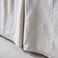 Simple&amp;Opulence Premium Linen Bed Skirt Basic Style 18 inch Tailored Drop Dust Proof Easy Fit Breathable (18'' Basic-Linen, Twin)
