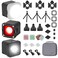 SmallRig 3 Pack RM01 Mini LED Video Lighting Kit, Lume Cube Camera Light