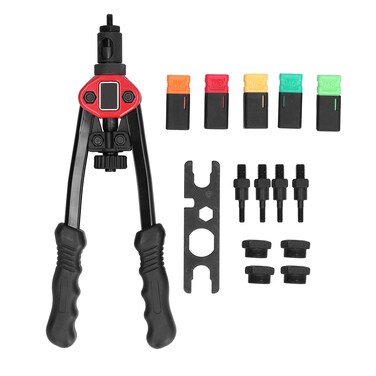 Hyuduo Manual Rivet Nut Riveter, BT-606 Nut Riveting Tools with Nut Adjustment System M3 M4 M5 M6 M8 Rivet Nuts