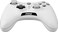 MSI Force GC30V2 White Wireless Gaming Controller, Dual Vibration Motors, Dual Connection Modes, Interchangable D-Pads, Compatible with PC &amp; Android