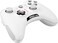 MSI Force GC30V2 White Wireless Gaming Controller, Dual Vibration Motors, Dual Connection Modes, Interchangable D-Pads, Compatible with PC &amp; Android