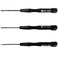 Uacen Set of 3 Phillips PH0 PH00 PH000 Precision Screwdrivers Model Making Precision Mechanics with Twist Cap