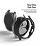 Ringke Slim Case Compatible with Samsung Galaxy Watch 4 40mm / Galaxy Watch FE (2 Pack) Polycarbonate Hard Thin Cover [Frame Only] Accessory - Clear & Black (2 Pack)