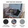 Crosley Cruiser Deluxe Bluetooth 3-Speed Turntable, Tourmaline