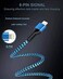 Haoano [3ft/4-Pack]iPhone Charger, Braided USB A to Lightning Cable Fast Charging