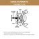 YanTone Disc Brake Caliper Piston Rewind Tool, Brake Piston Wind Back Tool, Car Rear Brake Pad Wind Back Right Handle Tool Set