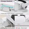 Smatree Charging Dock Compatible for Oculus Quest 2/Meta Quest 2, VR Controller and Headset Charge Simultaneously, [Updated Support Elite Strap with Battery] (with 2 Rechargeable Batteries)
