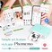 Phomemo M04S Portable Thermal Printer Sticky Note Printer, Bluetooth Label Printer, Support 2/3/4 inch Printing Width, 300 dpi,Compatible with iOS + Android, Suitable for Labels, Notes, documents