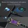SOOPII 100W 4ft USB C to USB C Cable with LED Display, Nylon Braided,Black