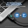 SOOPII 100W 4ft USB C to USB C Cable with LED Display, Nylon Braided,Black
