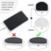 Marspark 8 Pcs Phone Lanyard Patch Universal Phone Tether Plastic Phone Tether Tab with Metal Ring Compatible Cellphone Pad