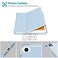 ProCase iPad Mini Case for iPad Mini 5 2019/ Mini 4, Mini 1 2 3 with Soft TPU Back Cover, Slim Lightweight Tri-fold Smart Shell Steady Stand Protective Case for iPad Mini 5/4/3/2/1 -Skyblue