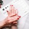 Uonlytech Acrylic Nail Training Mat Silicone Trainer Sheet for Application Practice As Shown