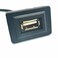 DEVMO Car Dash Flush Mount USB Port Panel Extension Cable Adapter Compatible with to-yota Vios/ALTIS (35 24mm)