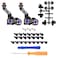 eXtremeRate Tactile Version Clicky Hair Trigger Kit for ps5 Controller Shoulder Buttons, Custom Tactile Bumper Trigger Buttons for ps5 Controller BDM-010 BDM-020, Mouse Click Kit for ps5 Controller