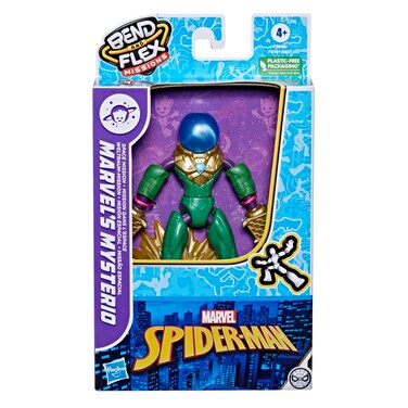 Spider-Man Marvel Spider-Man Bend And Flex Missions Marvel'S Mysterio Space Mission