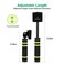 SUNMON Wireless Microphone Handle, Adapter Compatible with RODE Wireless Go and Go 2, Suitable for Interviews, Hosting, Live Streaming