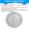 SDTC Tech 8.7" Microwave Turntable Ring with 15mm Rollers