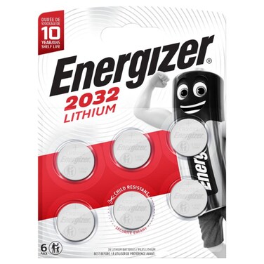 Energizer Max CR2032 6BL Energizer Batteries ECR2032