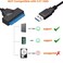 MIAOERJING SATA to USB 3.0 Cable, USB to SATA III Hard Drive Adapter for 2.5 Inch SSD & HDD Data Transfer, Support UASP (USB-A to 2.5 SSD HDD)