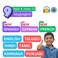 Brainy Bug Resources Flashcards and for Teaching Language (Action Words in Sentences)
