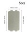YQBOOM 5 PCS Waveguide Cover, Universal Microwave Oven Mica Plate Sheet, 117mm X 64mm, Replacement Accessory for Home Kitchen Office