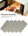 YQBOOM 5 PCS Waveguide Cover, Universal Microwave Oven Mica Plate Sheet, 117mm X 64mm, Replacement Accessory for Home Kitchen Office