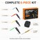Camoo Hydraulic U-Cup Twistor Installation Tool Set Rod Seal Install Tool Set (6Pcs)