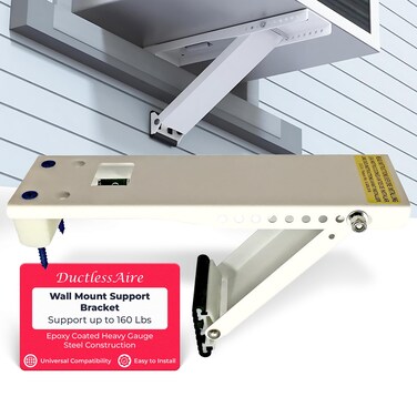 DuctlessAire DA-160 Support Bracket, Wall Mount