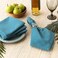 DII Solid Napkin Set Collection, 20x20, Teal, 6 Piece