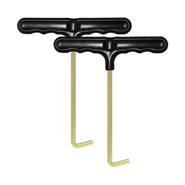 OK5STAR Trampoline Spring Tool 2 Pack Spring Puller Tool Trampoline T-Hook Puller for Springs