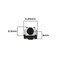 Create idea 6 pieces L R button micro switch left right tactile bumper button press micro switch compatible with switch 2DS 3DS XL joystick controller replacement parts