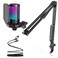 FIFINE AmpliGame A6T Gaming PC USB Microphone Kit for Streaming，Podcasting