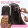 TsMADDTs Hair Tail Tools, 3Pack Hair Loop Tool Set with 2Pcs French Braid Tool Loop 1Pcs Rat Tail Comb Metal Pin Tail Braiding Comb for Hair Styling, Pink