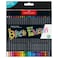 Faber-Castell Black Edition Colour Pencils Set, 24 Colours