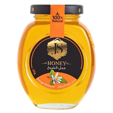 جبل الشيخ عسل زهر البرتقال، 225 غرام