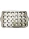 ECVV 24 mini cheese cake tray,non stick,3 designs mix,Baking Accessories,Cupcake Baking Mold Pan