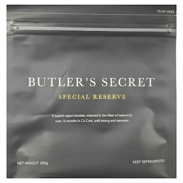 Butlers Secret Special Reserve Cheddar Cheese 200g