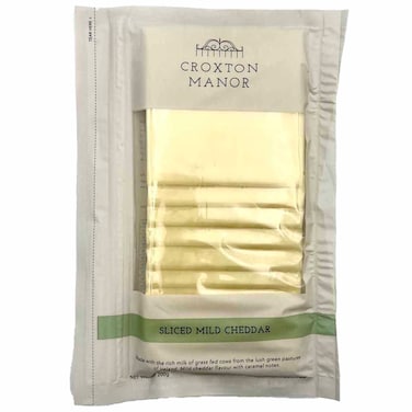 Croxton Manor Mild Cheddar Cheese Slices, 200g