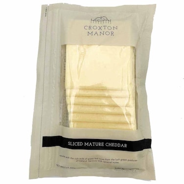 Croxton Manor Mature Cheddar Cheese Slices, 200g